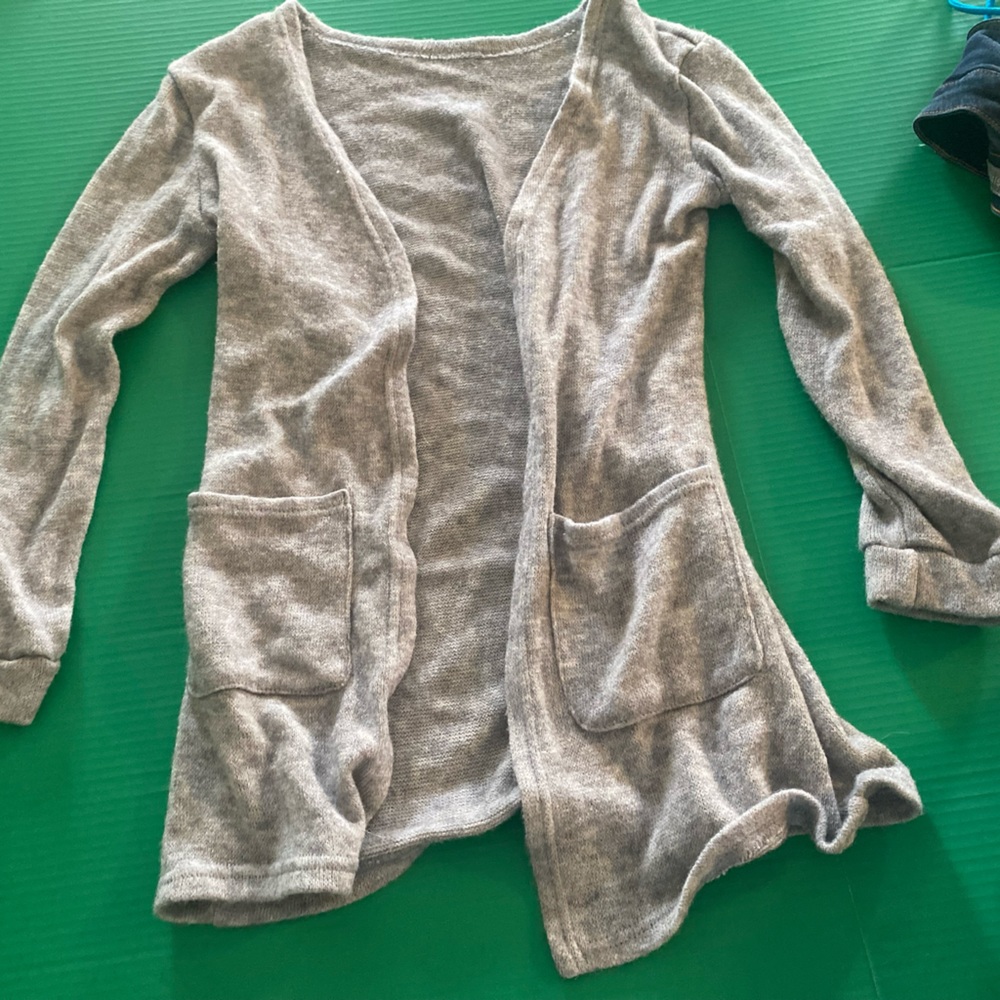 Women’s Gray Cute Sweater Coverup